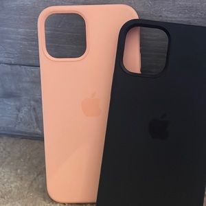 Cantaloupe Apple Silicone IPhone 12 Pro case